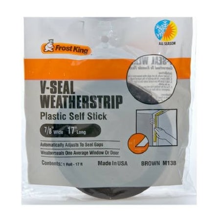 Thermwell Products 78x17' BRN WTHR Strip M13BH